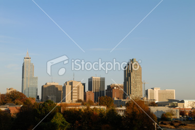 ist2_8340783-raleigh-north-carolina-skyline-in-late-afternoon Raleigh, North Carolina City Skyline Stock Image